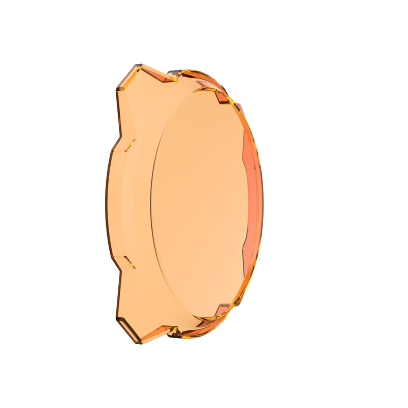 KC HiLiTES 5112 Gravity LED Pro6 Light Shield Cover 6 In. Amber Gravity LED Pro6 Light Shield Cover