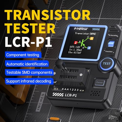 DEWIN LCR-P1 Transistor Tester Multifunction Electronic Component Tester