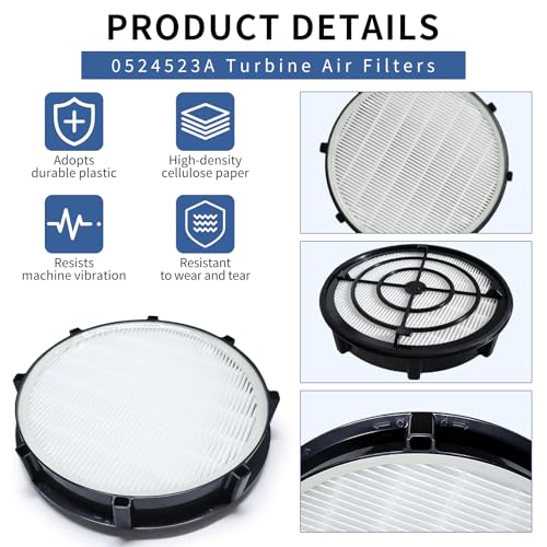 0524523A Turbine Unit Air Filter Compatible with Titan Capspray 95 105 115 HVLP Paint Sprayer