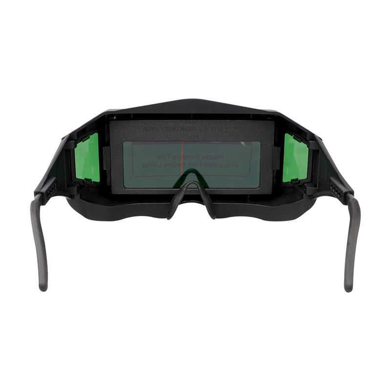 Panoramic View Welding Glasses True Color Auto Darkening Welding Goggles Welder Safety Eye Protection Mask Helmet Accessories Black