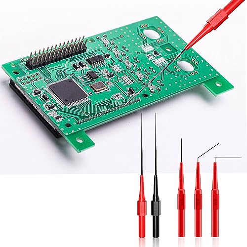 Goupchn Back Probe Kit 4mm Banana Plug to Copper Alligator Clip 24PCS
