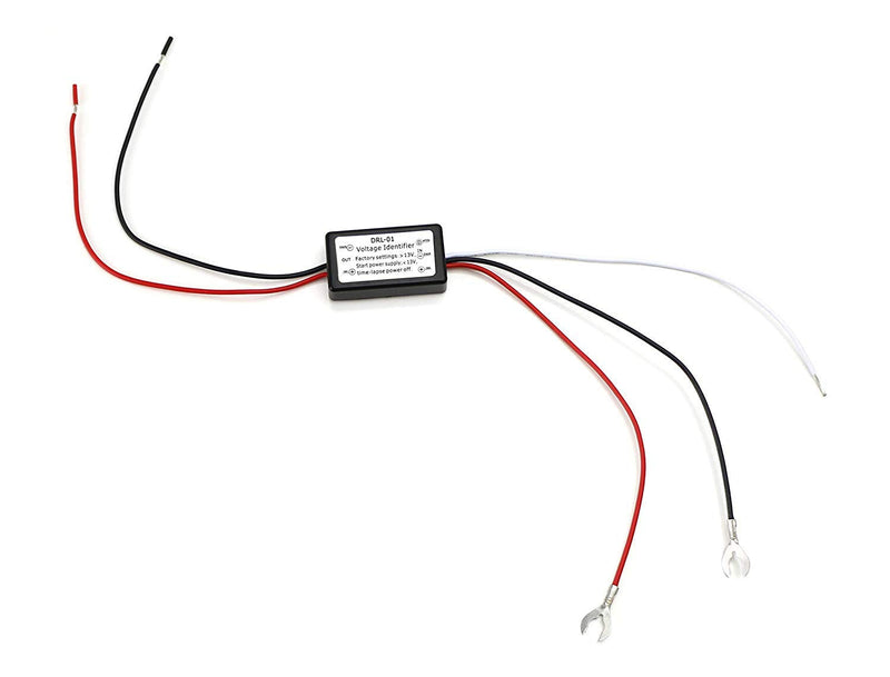 iJDMTOY LED Daylight DRL Automatic On/Off Switch Controller Module Box (Enable DRL Turn On When Engine Starts)
