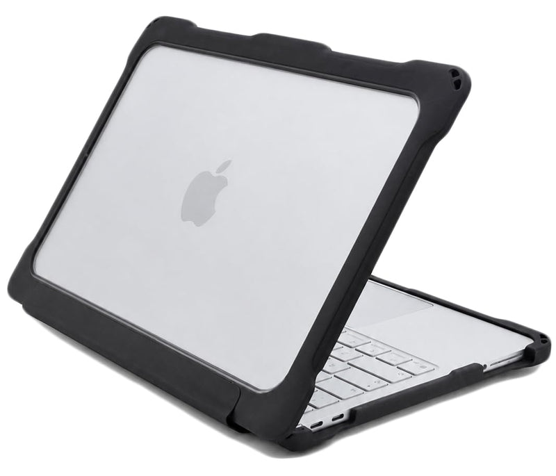 MacBook Neo 13 Case – Heavy Duty Protective Cover with Clear Back, TPU Bumper, Asset Tag Friendly, School & Classroom Ready- Fits 2026 MacBook NEO A3404
