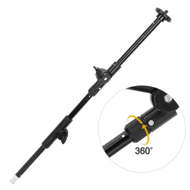 Three-Section Magic Arm,Adjustable Extension Articulated Arm Camera Extension Bracket with 1/4 & 3/8 Screw Hole Metal Lock Sleeve for Photography Lovers