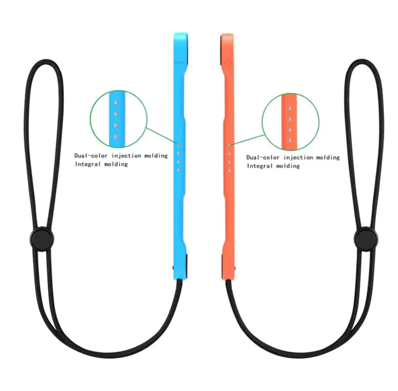 Arvytosty Wrist Straps Compatible with Nintendo Switch 2, Replacement Wrist Strap for Joycon 2 Controller, Safety Lanyard for Joy Con 2 (Blue&Red) Blue&Red