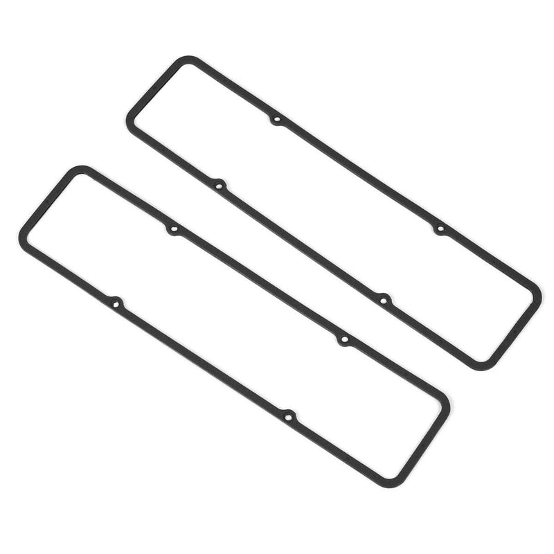 SBC Valve Cover Gaskets Compatible with SBC 283 305 327 350 383 400 Steel Core Rubber Silicone Valve Cover Gasket 7484BOX 1628