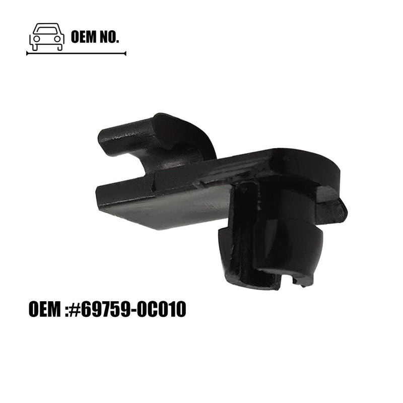 2PCS Hood Safety Catch Snap Compatible with Toyota Sequoia 2001 to 2020 year, for Tundra 2000 to 2013 year, for 69759-0C010 Hood Clips