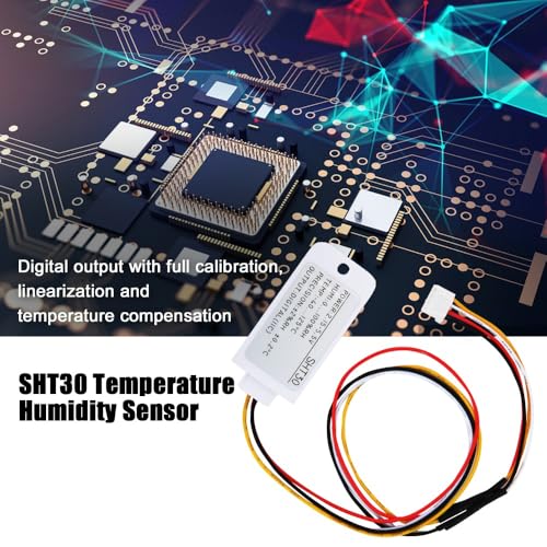 SHT30 Digital Temperature Humidity Sensor Module - I2C Interface with XH2.54 Connector for Most Microcontrollers