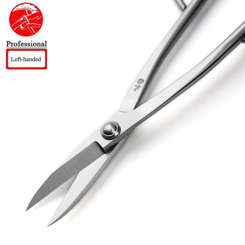 Left-handed Bonsai Scissors Professional Grade Bonsai Shears Alloy Steel Bonsai Tools Equip With Tool Bag (MT-LBS-210L) MT-LBS-210L