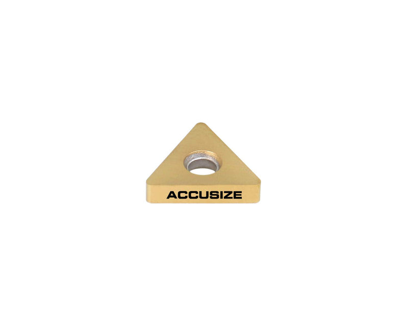 Accusize Industrial Tools Carbide Inserts, 0046-0701 | 6 Pc Carbide Insert Set, 2 Pcs TNMA322, 2 Pcs SNMA322, 2 Pcs RNMA322 for Accusize 0046-0700 Little Hogger Mill Set