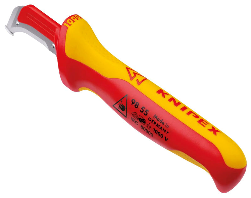 KNIPEX 98 55 1,000V Insulated Dismantling Knife