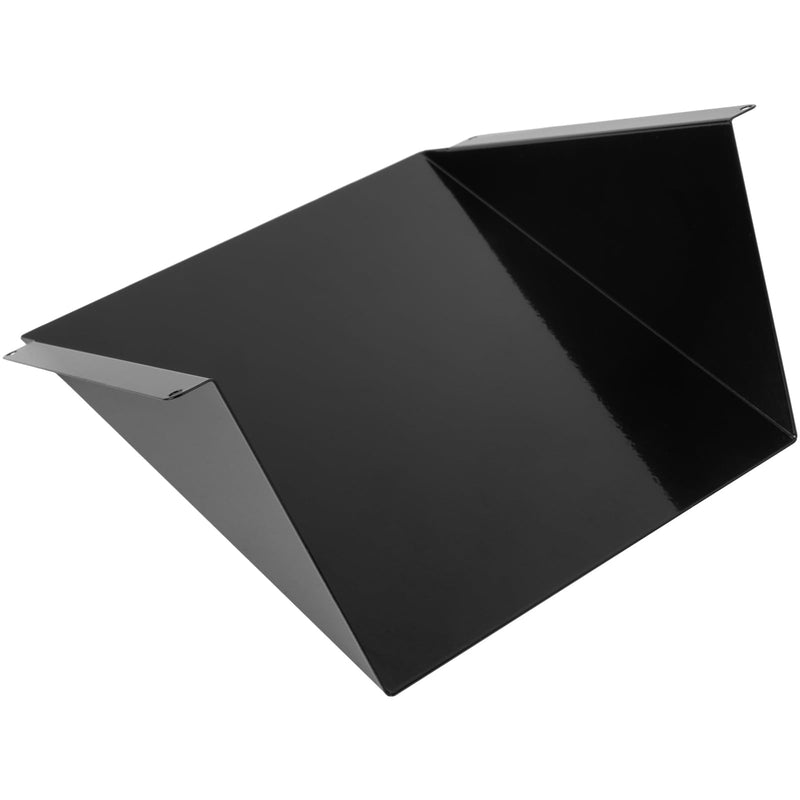 Vent Systems 8" x 8" Inch Vent Cover - Galvanized Steel Dryer Vent Cover/Deflector - Black Exhaust Vent Guard for Indoor/Outdoor/Wall/RVs/Trailer - Air Vent Hood - Ventilation System Protection 8x8 Inch