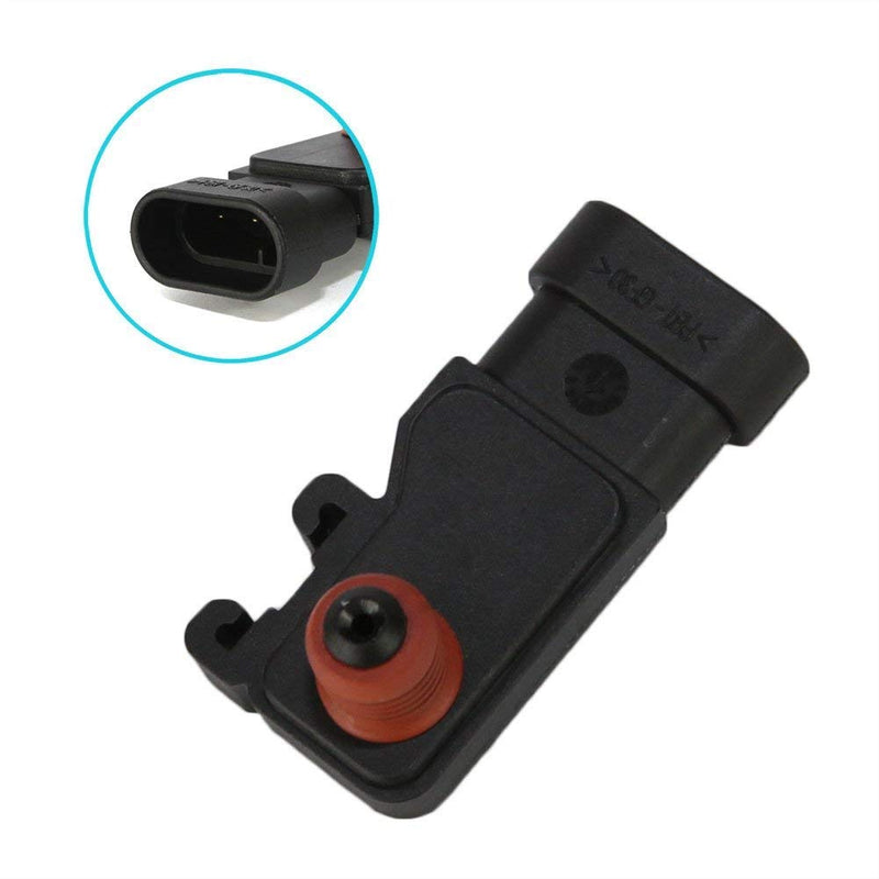 16212460 12614970 213-331 12575837 SU1176 Map Sensor Fit for Buick Cadillac Chevy Pontiac GMC GM Isuzu Saturn Saab Hummer Honda