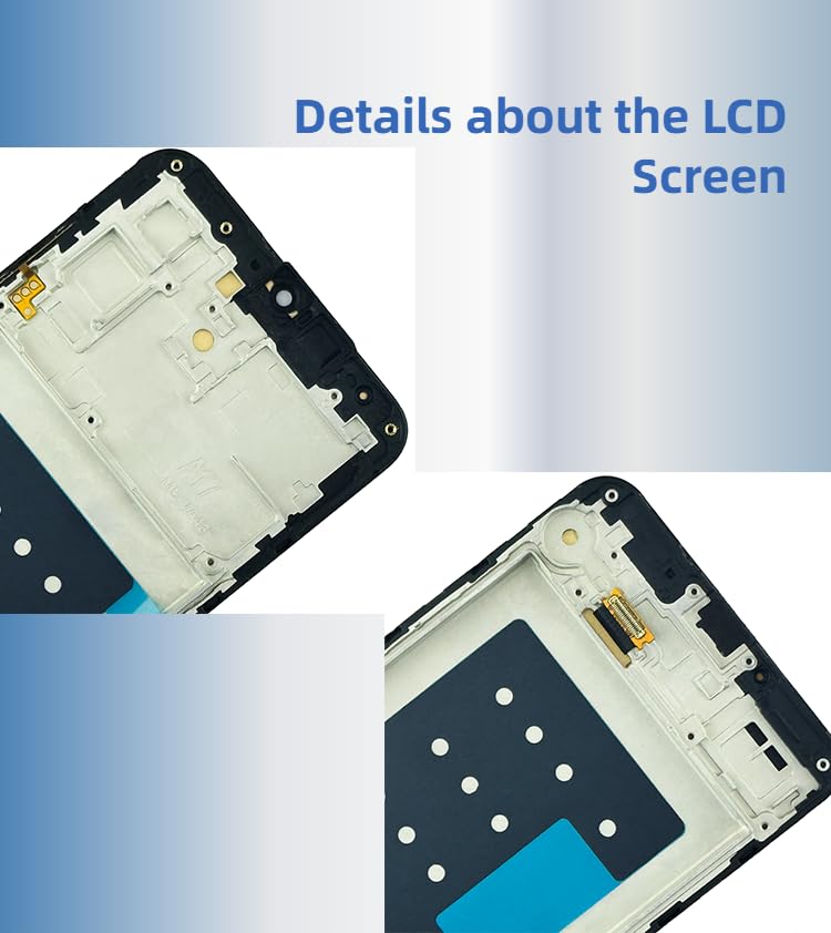 for Samsung Galaxy A17 5G Screen Replacement with Frame | for Samsung A17 Screen Replacement kit SM-A176u1 A176w S176dl A176P LCD Display Touch Screen Digitizer Assembly With Tools Black