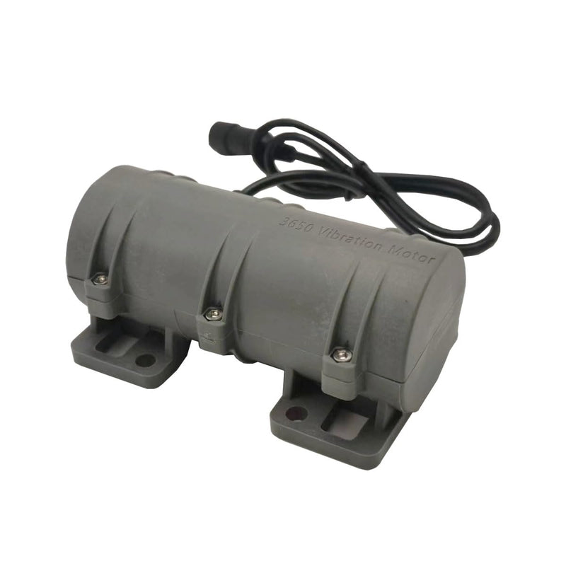 24V Vibration Motor, with 110V Adjustable Speed Power Adapter, 3800RPM, Rotary Speed for Massage Bed Vibration Alert Chair, Shaker Motor