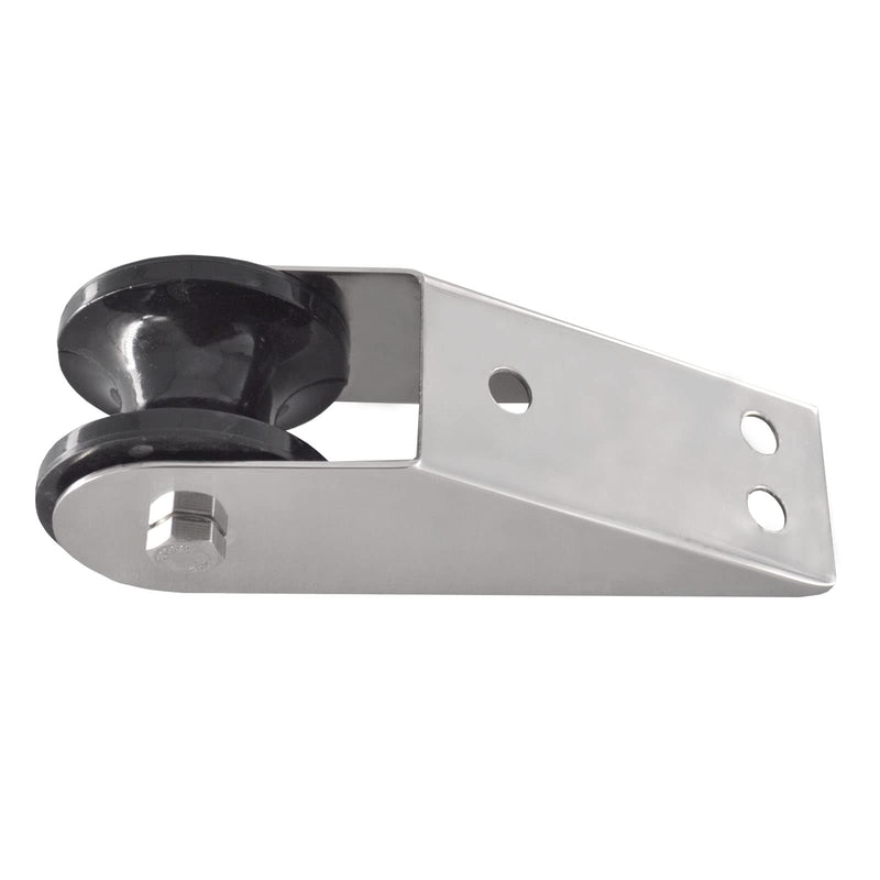 Bow Boat Anchor Roller 160mm Boat Stainless Steel Bow Anchor Roller Rubber Lift Roller for Yacht Fishing Boat