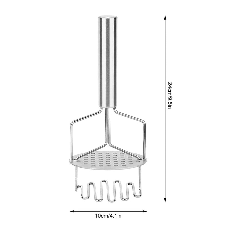 Stainless Steel Potato Masher Double Layer Potato Ricer Kitchen Potato Presser Hand Mashed Potato Maker
