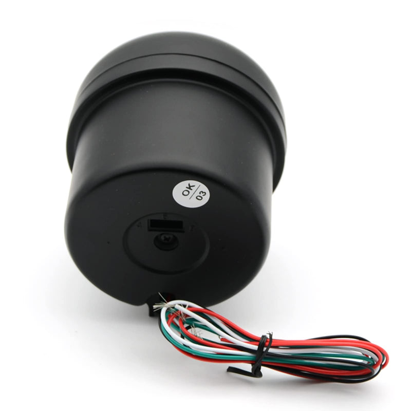 Tachometer Gauge,3.75'' Car Universal Black Tachometer Gauge Blue Inter Shift Light 0-8000 RPM