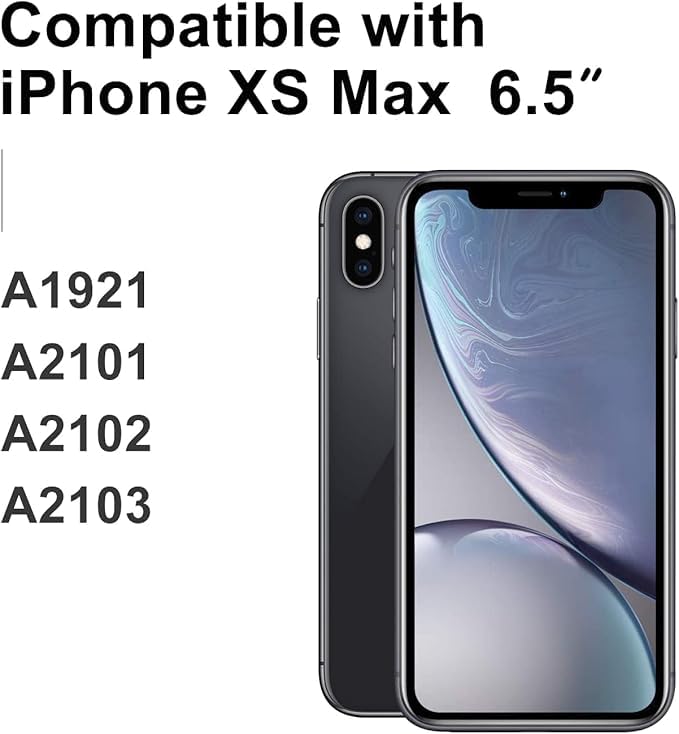 LL TRADER Screen Replacement for iPhone Xs MAX 6.5" LCD Retina Display Replacement Touch Screen Digitiser with Repair Tool Kits 2025 NEW for USA 6.5" for XS MAX