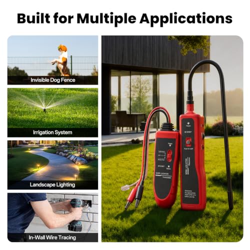 Underground Wire Locator, Electrical Wire Tracer for Locate Buried Cable