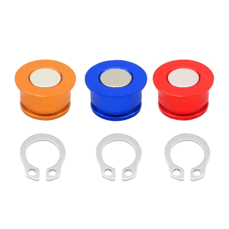 Motorcycle Odometer Magnet Kit Speedo Odometer Magnet for 125-530 EXC XC XCW XCF XCFW EXCF TPI SIX Days 2003-2023(Orange) Orange