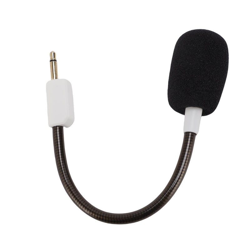 Qinlorgo Replacement Mic for BlackShark V2 Gaming Headset, 3.5mm Jack Detachable Noise Cancelling Microphone for BlackShark V2 SE PRO (White) White