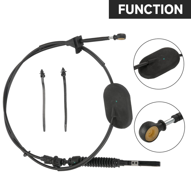 Automatic Transmission Control Lever Cable/Gear Shifter Cable - Compatible for Chevrolet Trailblazer, for GMC Envoy, for Buick Rainier, for Oldsmobile Bravada - Replace Part 15785087