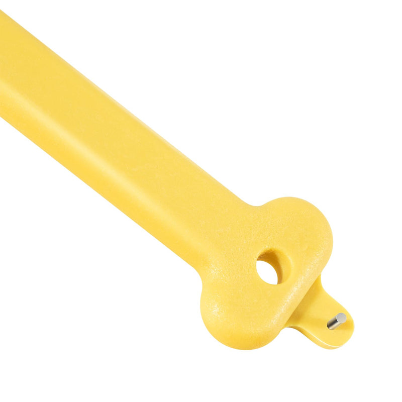 Marine 1-1/16" Propeller Wrench & Prop Stop Block Kit for All Outboard & Stern Drive (Mercury/Mercruiser/Yamaha) High-Visibility Yellow Corrosion-Resistant Outboard Prop Removal & Installation Kit 1-1/16" with Prop Stop