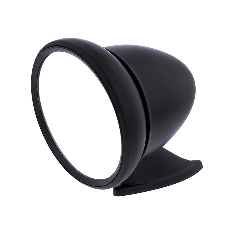 United Pacific S1403 GT Racing Style Mirror, Die-Cast Arm & Mirror Head, Universal Application, Fits L/H or R/H Side – Black – ONE MIRROR Black & White