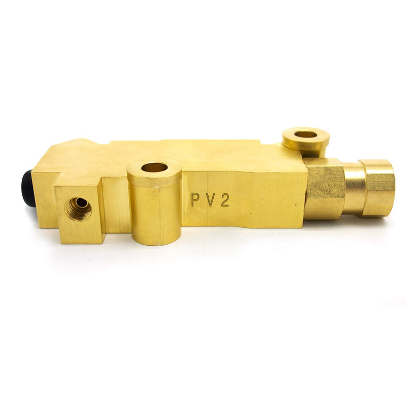 PV2 Brass Proportioning Valve Disc/Drum Disc Front Drum Rear Brake 172-1353 PV71 Fit for GM Street Rod Classic Car & Truck