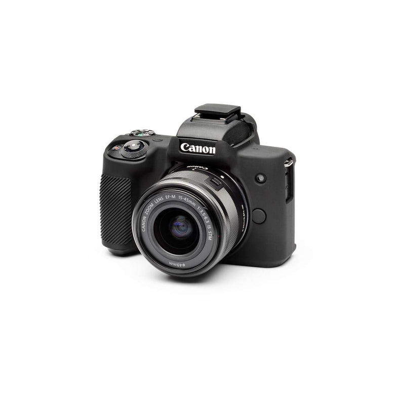 easyCover - Silicone Camera Case - Protection for Your Camera - Canon M50/M50 Mark II - Black