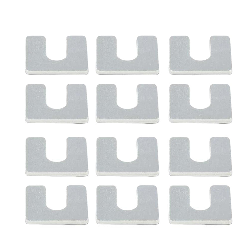 30Pcs Auto Body Alignment Shims Kit – 1/16 Inch and 1/8 Inch Thick Fender Shims with 3/8 Inch Slot – Universal Automotive Alignment Spacers for Car Truck SUV Body Panel Door Hood Gap Adjustment