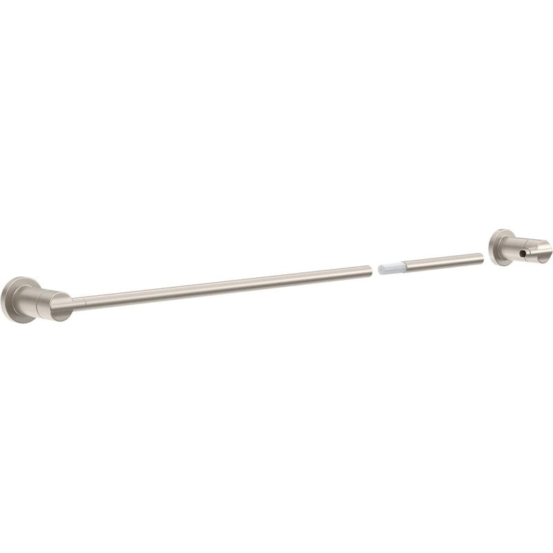 Delta Towel Rack | 24 or 18 Inch SpotShield Brushed Nickel Adjustable Towel Bar for Bathroom, Kitchen | Nicoli Accessories