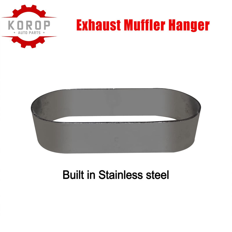 Exhaust Muffler Hanger Insulator (2pcs) 15092802 Fits for chevy Express Suburban Silverado 1500 2500 3500 HD,for Yukon Savana Sierra 1500 2500 3500 HD,for Cadillac Escalade,Muffler Tailpipe Hanger