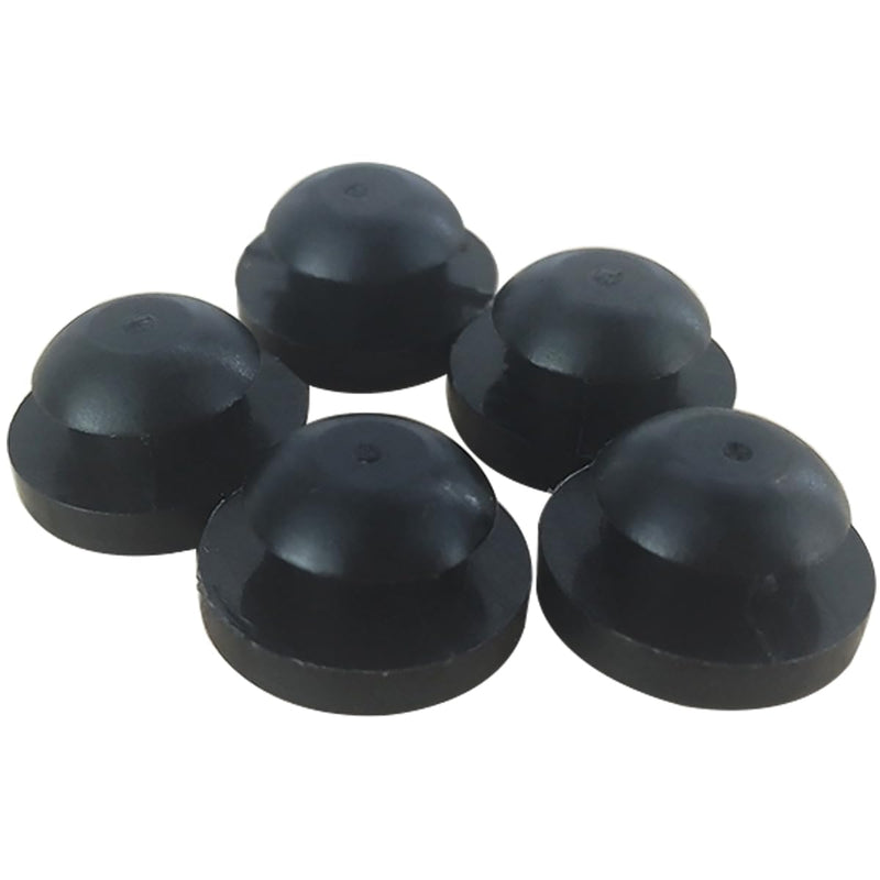 POWERWORKS 5 pcs Brake Pedal Rubber Stopper Black Fits for Nissan 1996-2018，for Infiniti 1997-2019，46584-5P010, 465845P010,46584-S0100,46584S0100