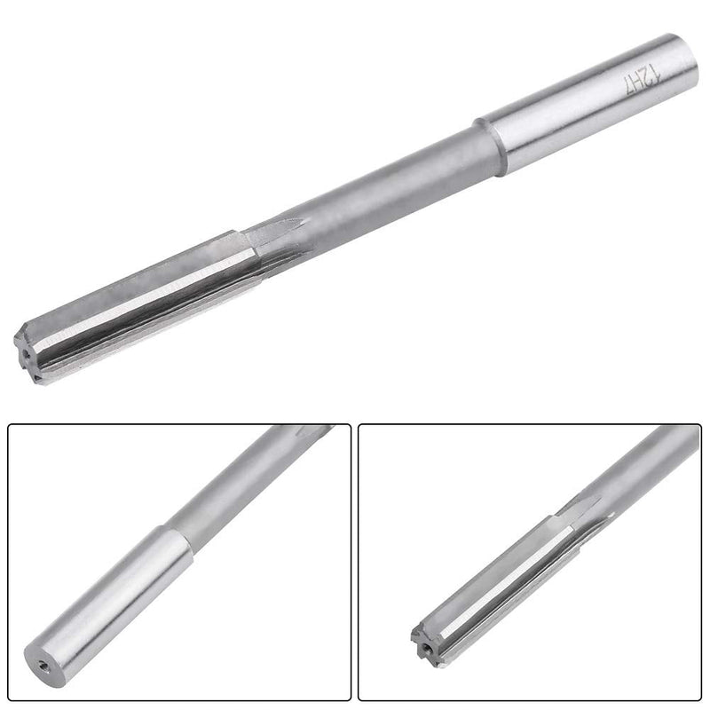 Chucking Reamer Set, 10Pcs H7 Straight Shank Chucking Machine Reamer Milling Cutter Tool, Straight Flute Reamer Machine Cutter, 3/4/5/6/7/8/9/10/11/12mm