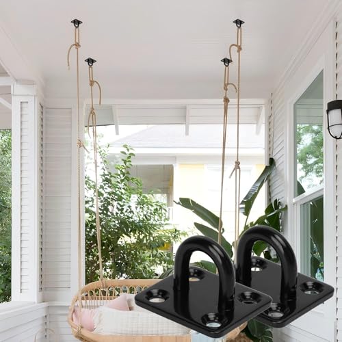 Tissting 5-Pack 304 Stainless Steel Wall Mount Ring Hooks 1.97×1.57in