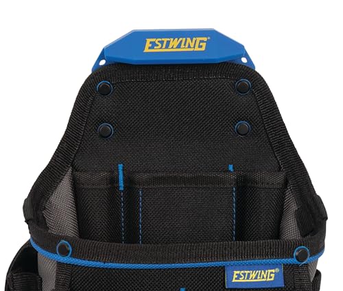 Estwing Small Electrician’s Pouch with Quick Connect PROLOCK™ Modular Tool Belt Clip (42627)