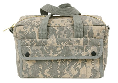 Rothco Mechanics Tool Bag with Brass Zipper ACU Digital Camo