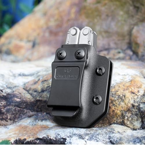 Kydex Sheath for Leatherman Skeletool, Multi-tool Pouch, Holster for Multi Tools, Adjustable Cant & Retention For Skeletool (Kydex)
