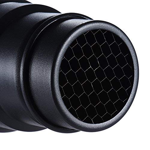 Andoer Conical Snoot with Grid & Filters for YongNuo & Godox On-Camera Flash Speedlite # 2