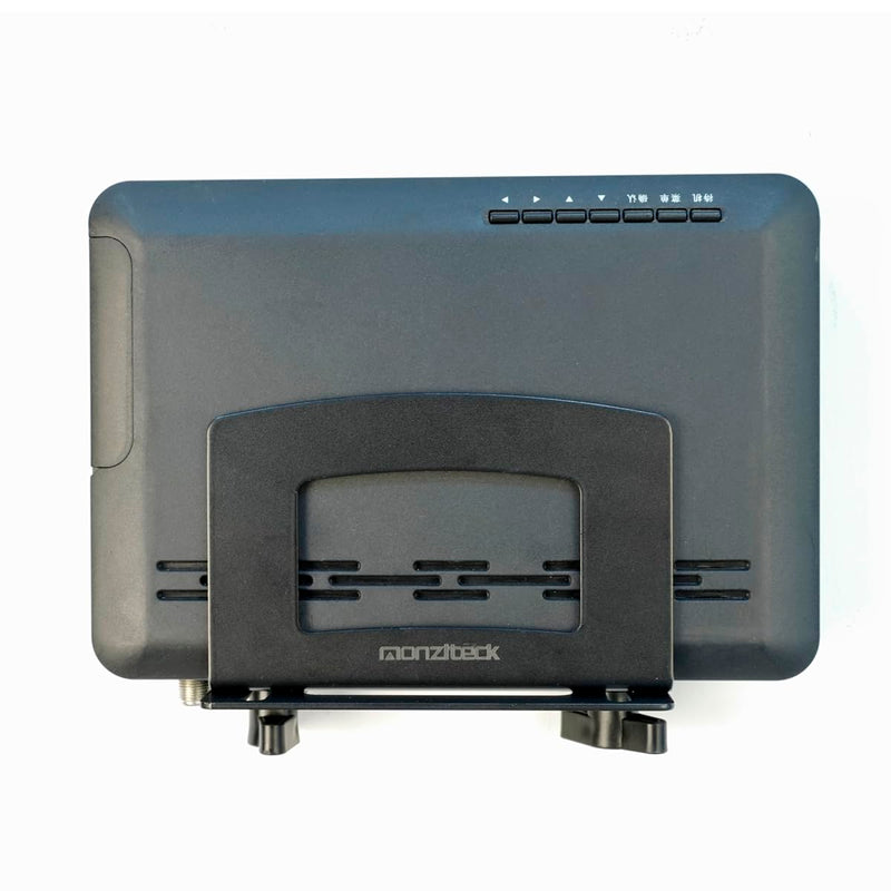 Monzlteck Adjustable Small Device Wall Mount Or VESA Mount Behind The Monitor |Design for Streaming Media Player, Switch, WII,Cable Boxes, Modems,Router,Power,Mini pc,mac Mini,OptiPlex MFF and More