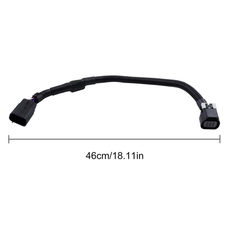 E3200 Throttle Body X-Link Adapter Harness Module Compatible with TBSS LS2 LS3 or LS7 8 Pin to 6 Pin DBW Throttle Body Adapter Wiring Harness Replaces SDTRKADPT 25383922