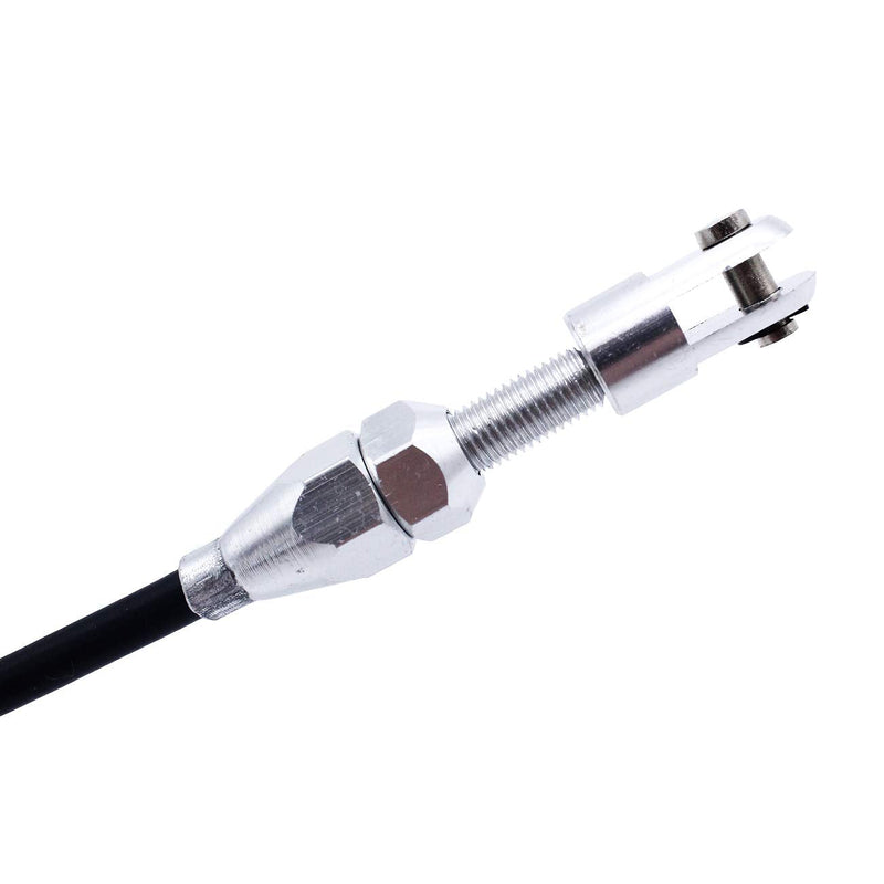 36" Throttle Gas Cable Stainless Steel for LS Chevy 4.8 5.3 5.7 6.0 Engine, LS Throttle Cable(Black Hose) 36" Throttle Cable for for LS Chevy- hose