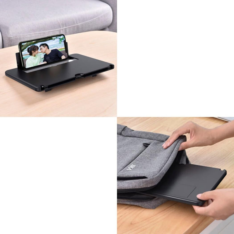 1Pc 3D HD Screen Expanders for Movies Videos Gaming Screen Magnifier with Adjustable Angle Design Amplifier Desktop Magnifying for Seniors Reading