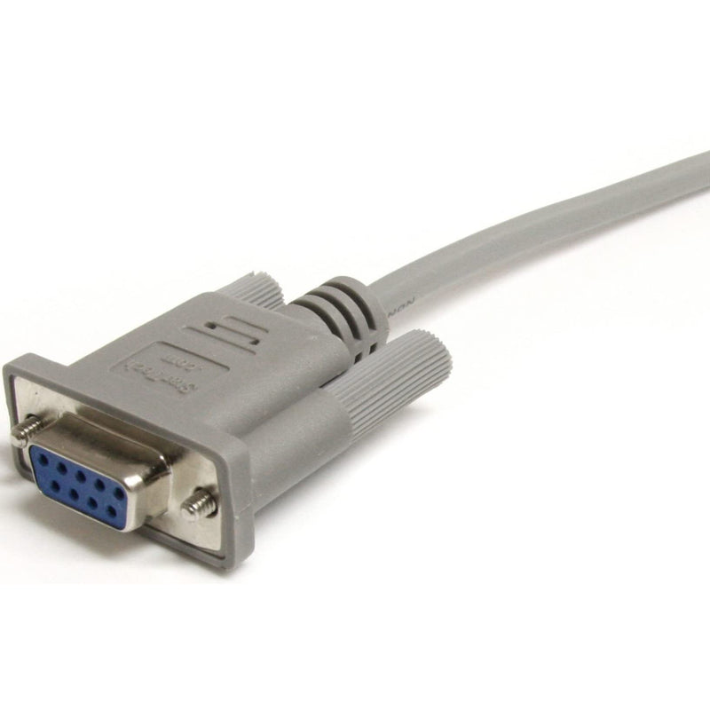StarTech.com 6ft Straight Through Serial Cable - DB9 M/F (MXT100) Gray - M/F 6 ft / 2m