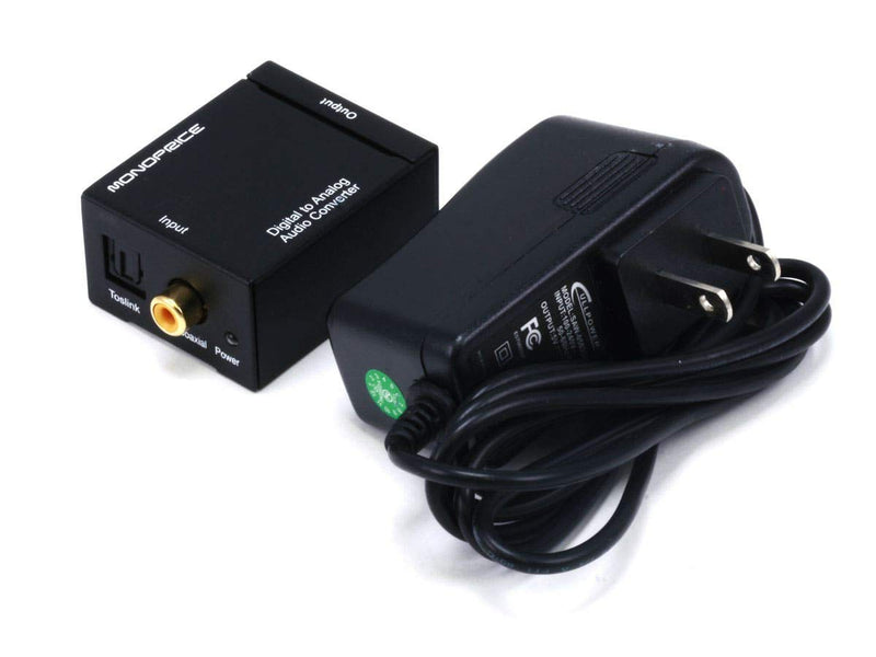  [AUSTRALIA] - Monoprice Digital Coax & Optical Toslink to R/L Stereo Audio Converter