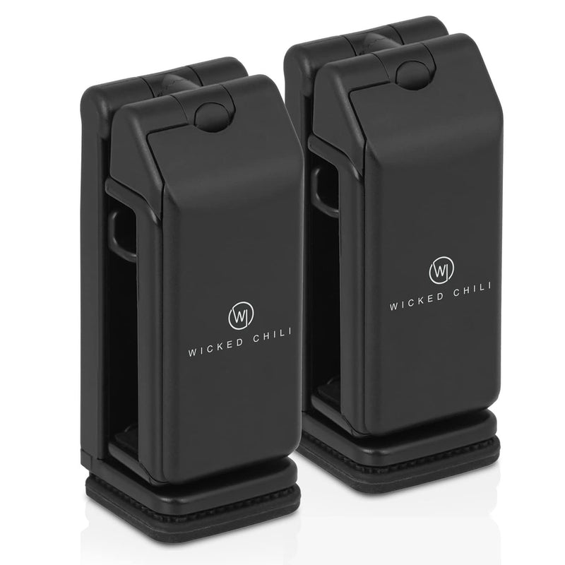 2X Airplane in Flight Phone Holder | Travel Essential Gadget for Plane | Universal Foldable Pocket Size Smartphone Mount | 360° Rotation | Train Work Monitor Kitchen & Video (Patented) 2x Airplane Phone Holder