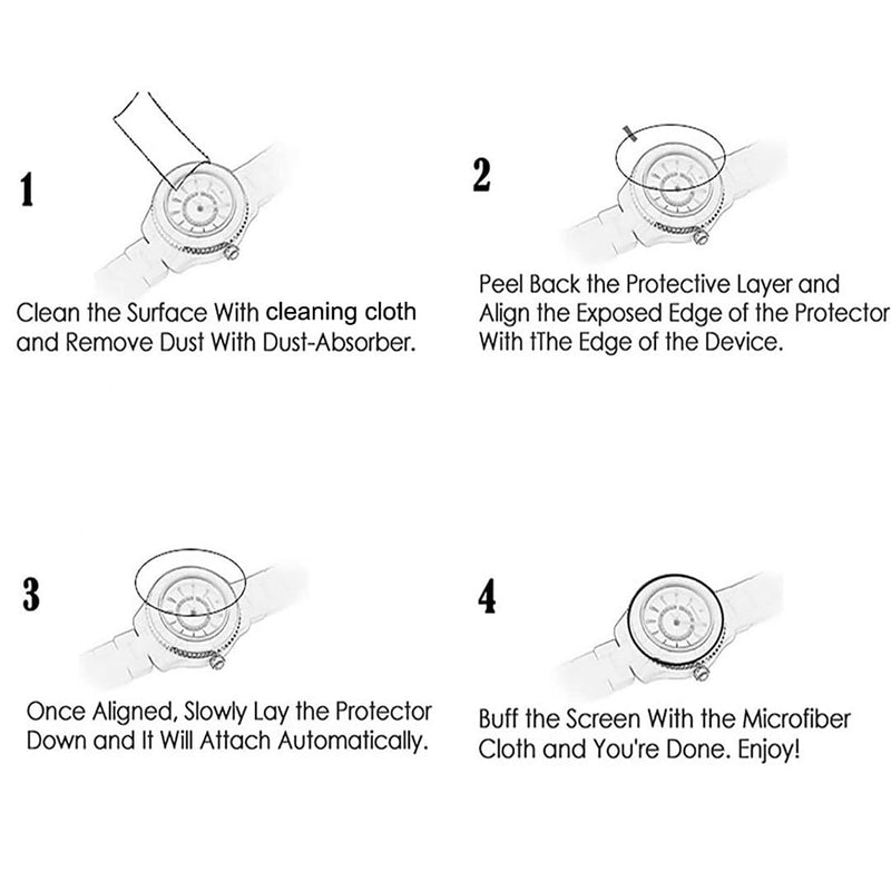 Compatible for Minolta MND23 Screen Protector [4 Pack] | New HD Clear Anti-Scratch Bubble Anti-Fingerprint Free PET Film, Compatible with Minolta MND23