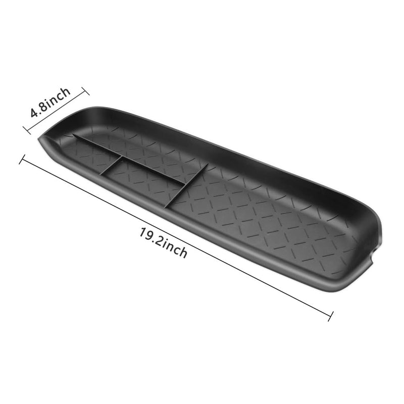 Center Console Organizer Tray,Passenger Storage Organizer Mat,Glove Box Storage Organizer Tray Compatible with Toyota RAV4 2022 Accessories 2024-2019